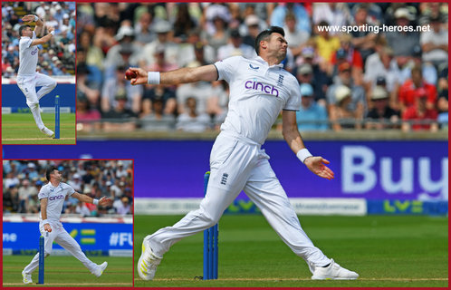 James Anderson - England - 2023 Ashes England v Australia.