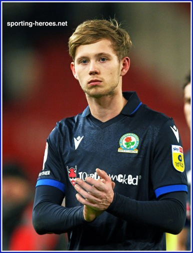 Jake GARRETT - Blackburn Rovers - League appearances.