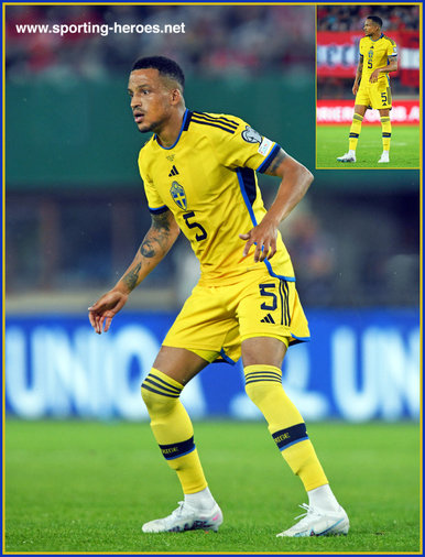 Martin Olsson - Sweden - Euro 2024 Qualifing matches.