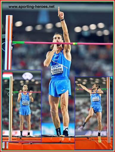 Gianmarco  TAMBERI - Italy - 2013 World high jump champion.