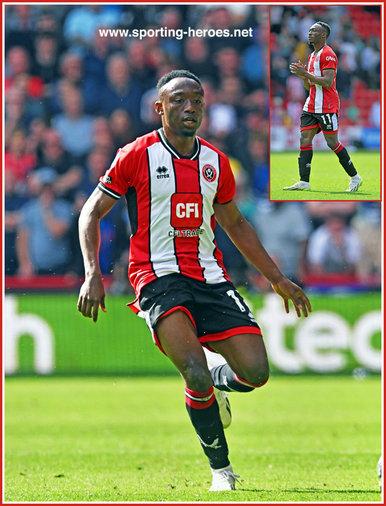 Benie TRAORE - Sheffield United - League Appearances