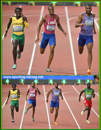 Antonio WATSON - Jamaica - World Athletics 400m Champion in 2023.