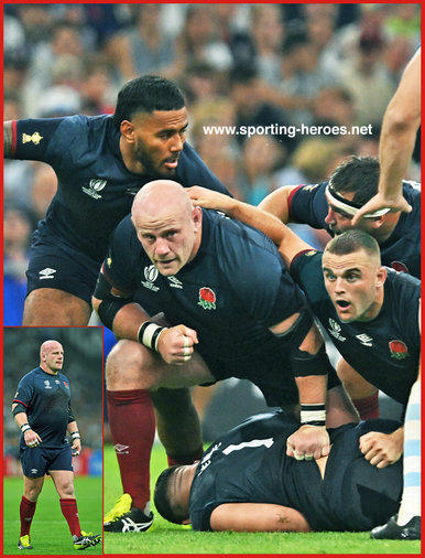 Dan Cole - England - 2023 World Cup Games.