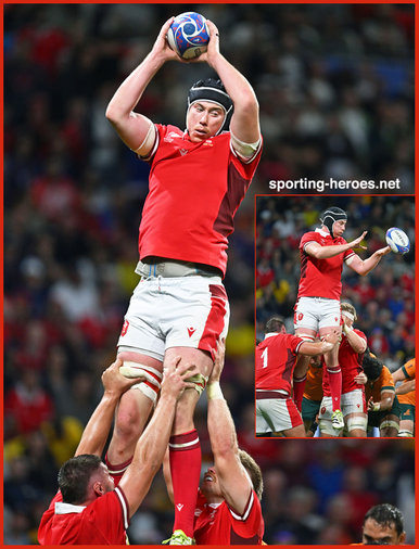 Adam BEARD - Wales - 2023 Rugby World Cup games.