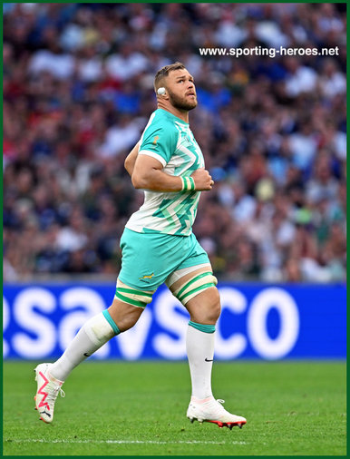 Duane VERMEULEN - South Africa - 2023 Rugby World Cup games.