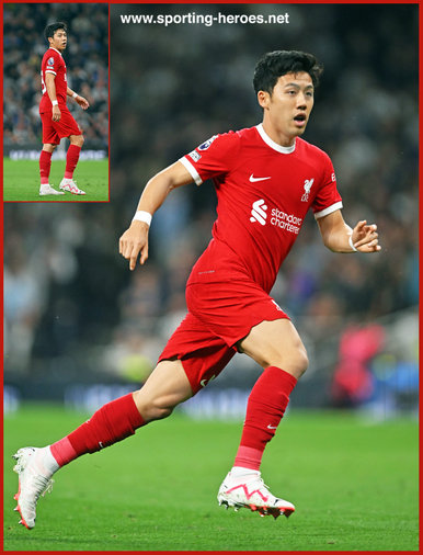 Wataru ENDO - Liverpool FC - Premier League Appearances