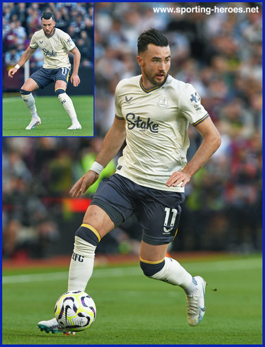 Jack HARRISON - Everton FC - Premier League Appearances