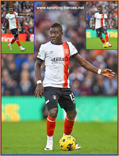 Marvelous NAKAMBA - Luton Town FC - League appearances.