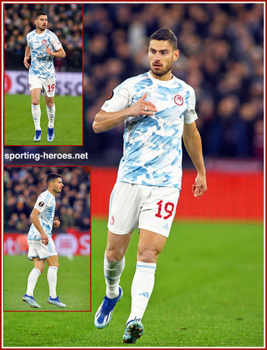 Georgois MASOURAS - Olympiacos - 2023-2024 Europa League games.