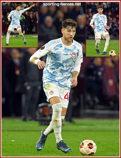 Panagiotis RETSOS - Olympiacos - 2023-2024 Europa League games.