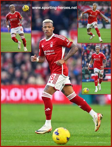 DANILO (2001) - Nottingham Forest - League appearances.