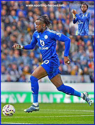 Stephy MAVIDIDI - Leicester City FC - League Appearances