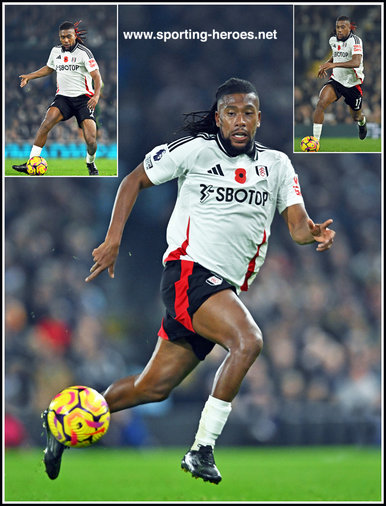 Alex IWOBI - Fulham FC - League appearances.