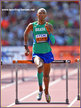 Alison DOS SANTOS - Brazil - 5th in 400m hurdles at World Championships.