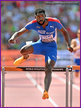 Kyron McMASTER - Ivory Coast - 2nd in 400m hurdles at World Championships
