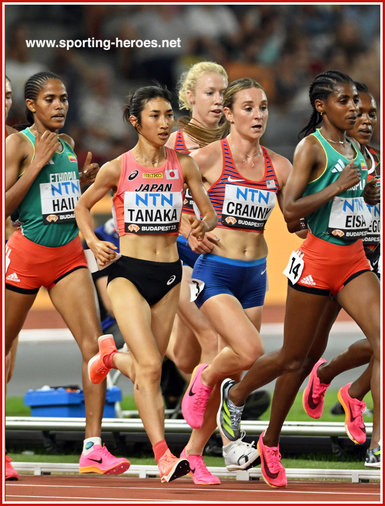 Nozomi TANAKA - Japan - 8th in 5000m at 2023 World Championships