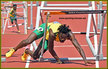 Rasheed BROADBELL - Jamaica - 2023 World Championship crash