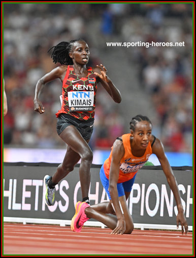 Irine Jepchumba  KIMAIS - Kenya - 4th in 10,000m at 2023 World Champs.