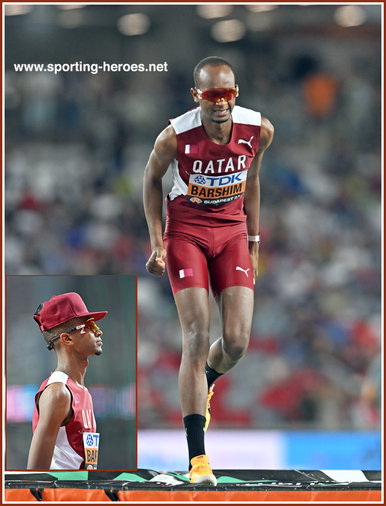 Mutaz Essa BARSHAM - Qatar - Bronze medal at 2023 World Championships.