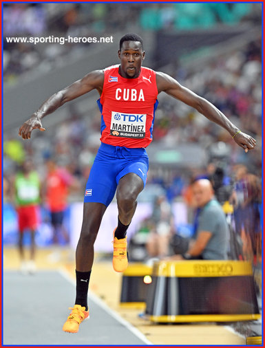 Lautaro MARTINEZ - Triple jump silver medal at World Championships