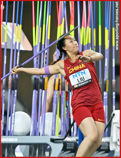 Liu SHIYING - China - 6th at 2023 World Championships.