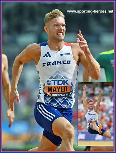 Kevin MAYER - France - Injury at 2023 World Championships