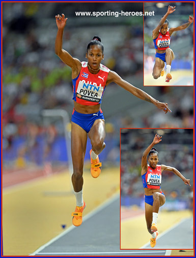 Liadagmis  POVEA - Cuba - 6th at 2023 World Championships.