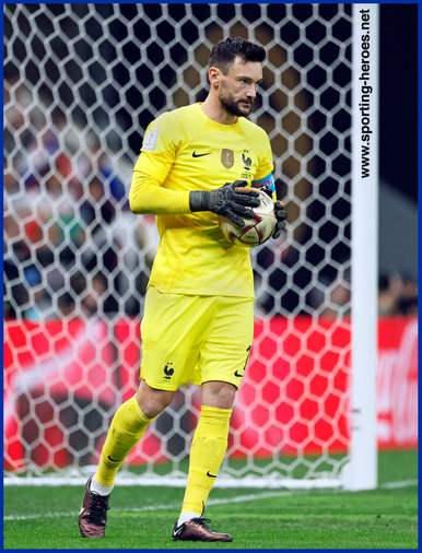 Hugo Lloris - France - Matches at 2022 FIFA World Cup Finals.