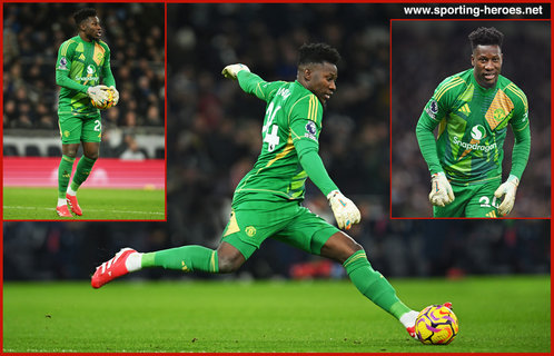 Andre ONANA - Manchester United - Premier League Appearances