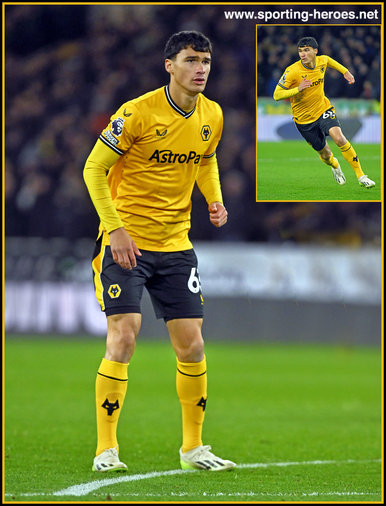Nathan FRASER - Wolverhampton Wanderers - League Appearances
