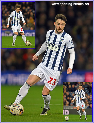 Mikey JOHNSTON - West Bromwich Albion - League appearances.