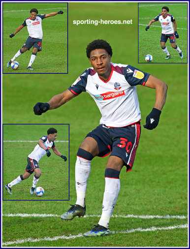 Oladapo AFOLAYAN - Bolton Wanderers - League appearances.