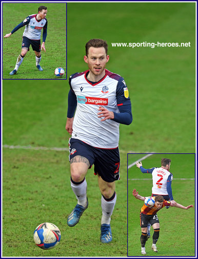 Gethin JONES - Bolton Wanderers - League appearances.