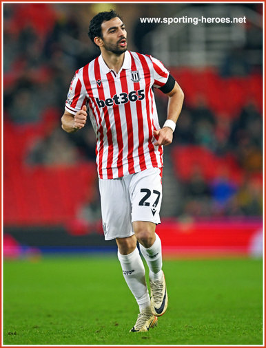 Mehdi LERIS - Stoke City FC - League Appearances
