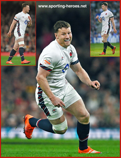 Fraser DINGWALL - England - International Rugby Caps.