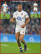 Immanuel FEYI_WABOSO - England - International Rugby Caps.
