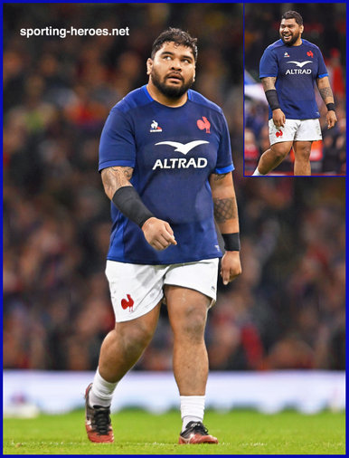 Sebastien TAOFIFENUA - France - International Rugby Caps.