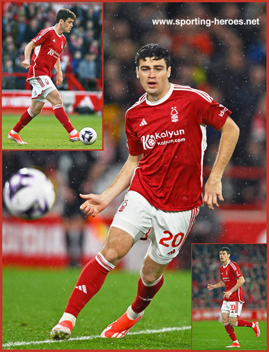 Giovanni REYNA - Nottingham Forest - League appearances.