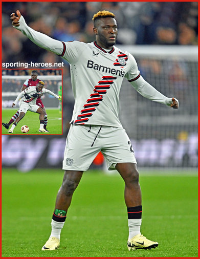 Victor BONIFACE - Bayer Leverkusen - 2024 Europa League.