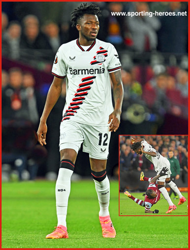 Edmund TAPSOBA - Bayer Leverkusen - 2023-2024 Europa League.