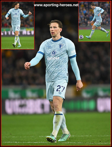 Illia ZABARNYI - Bournemouth - League appearances.