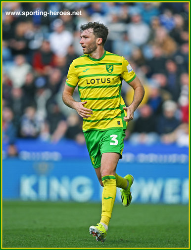 Jack STACEY - Norwich City FC - League Appearances.