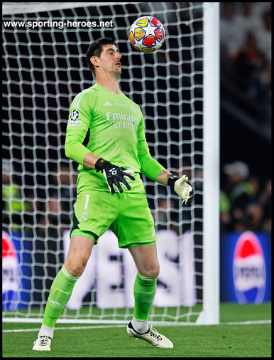 Thibaut COURTOIS - Real Madrid - 2024 Champions League Final.