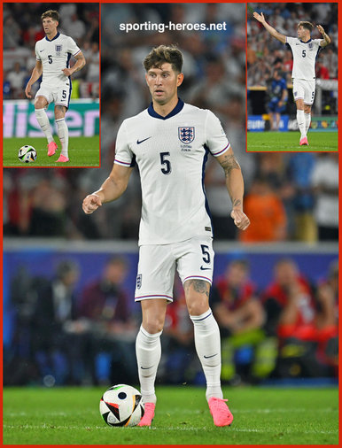 John STONES - England - 2024 European Championship games.