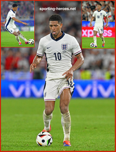 Jude BELLINGHAM - England - 2024 European Championship games.