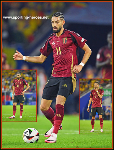 Yannick CARRASCO - Belgium - 2024 European Championship games.