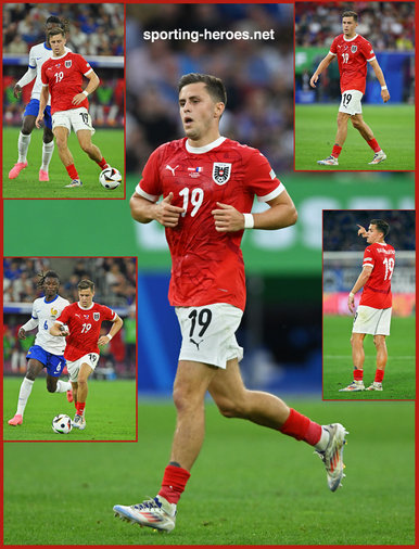 Christoph BAUMGARTNER - Austria - 2024 European Championship games.