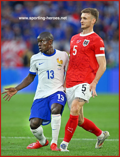 Stefan POSCH - Austria - 2024 European Championship games.