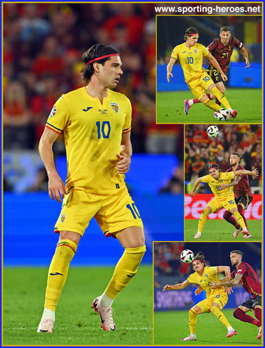 Ianis HAGI - Romania - 2024 European Championship games.