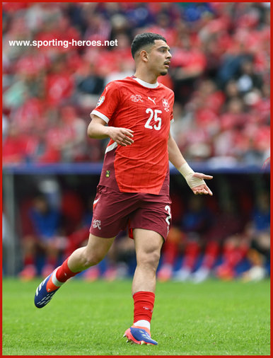 Zeki AMDOUNI - Switzerland - Euro 2024 Games